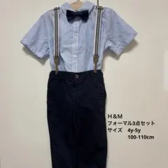 H&M フォーマルシャツセット　100-110cm 4y-5y