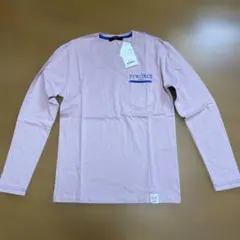NEWLYRICH ピンク Vネック Tシャツ L