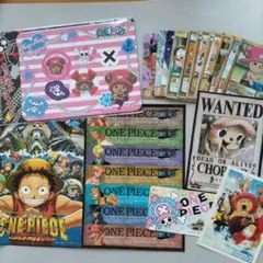 ワンピース チョッパー 　カード＆マグネット＆シール、手配書セット♪
