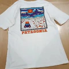 PATAGONIA グラフィックTシャツ ホワイト　XS