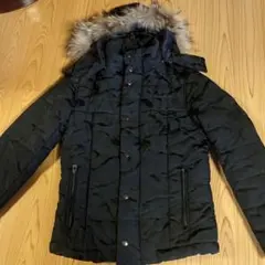 MORGAN ファー付き中綿ジャケット