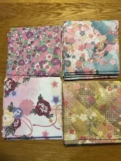 ましかく封筒　ポチ袋　ハンドメイド　和柄32枚セット