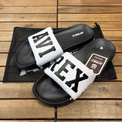未使用 AVIREX スライドサンダル ビーチサンダル 袋付 27cmのサムネイル