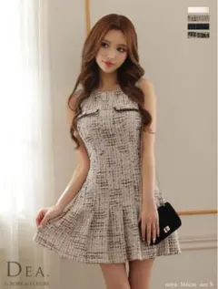 DEA.by ROBE de FLEURSツイードタイトミニ キャバドレス XS