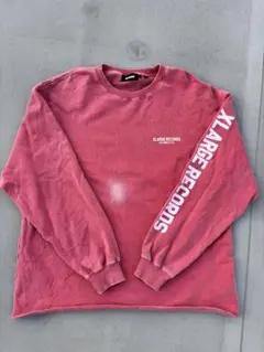 XLARGE RECORDS 袖ロゴ スウェット L ストリート