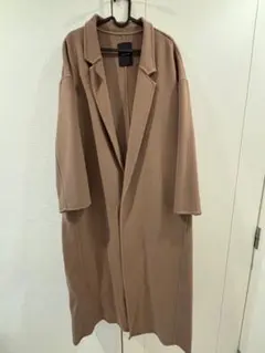 JEANASIS WビーバーRマキシコート(チェスターコート) ブラウンFREEのサムネイル