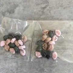 犬　いぬ　イヌ　わんこ　樹脂粘土　ミニチュア　デコパーツ