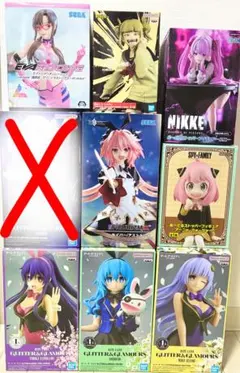プライズフィギュア 美少女 8体セット まとめ売り