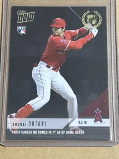 2018 topps now MOY 大谷翔平　RC
