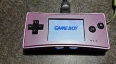 【動作確認済み】　GAME BOY micro パープル 本体