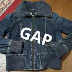 GAP ストレッチデニムジャケット ダークブルー
