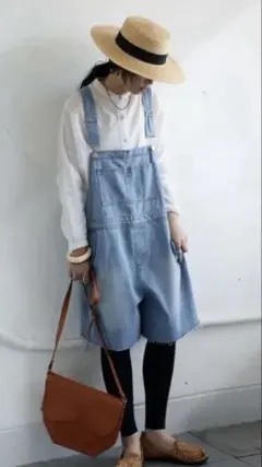 アンティカ☆デニムサロペット