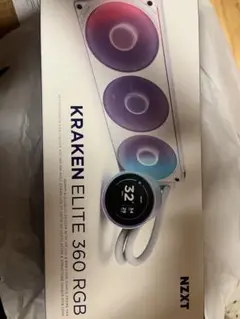 ジャンク　NZXT Kraken Elite 360 RGB v2 White