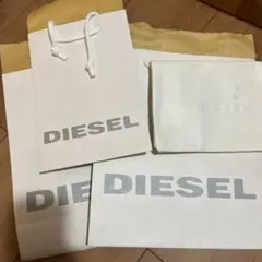 DIESEL ショップ袋 ショッパー 4枚セットのサムネイル