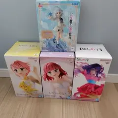 五等分の花嫁、推しの子 フィギュア セット