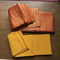 オレンジとイエローの帯セット
