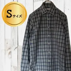 ユナイテッドアローズ グリーンレーベル リラクシング チェック シャツ S 緑