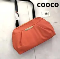 【新品】クーコ　cooco ショルダーバッグ　長財布対応　軽い　バッグ　カバンのサムネイル