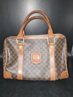 CELINE セリーヌ ミニボストン マカダム柄 ハンドバッグ ヴィンテージ