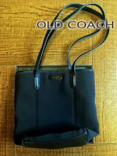 【USED美品】COACH 6201 オールドコーチ トートバッグ＊ブラックのサムネイル