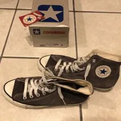 Converse All Star Suede Hi Cut グレー US8