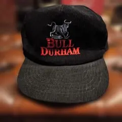 90s USA製 BULL DURHAM キャップ コーデュロイ たばこ 企業 - メルカリ