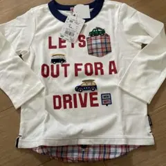 ミキハウス 長袖カットソー 100 新品