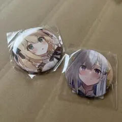 最安値⭐︎ 転生王女と天才令嬢の魔法革命 くじ引き堂 ビッグ缶バッジ D-7 8