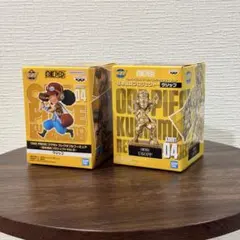 ウソップ 2体セット ONE PIECE ワールドコレクタブルフィギュア
