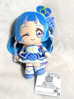 映画キミとアイドルプリキュア♪ コロっとまんまるプリフェイスぬいぐるみタグ付き