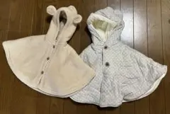 ベビーポンチョ　2点セット