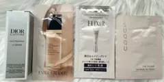 デパコス サンプルセット Dior エスティローダー エリクシール SUQQU