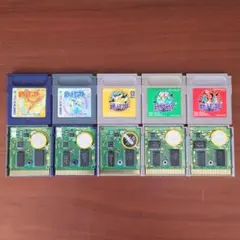 GB版 GBA版 ポケットモンスター シリーズ 5作セット