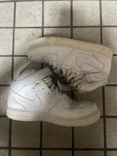 Nike Air Force 1 ハイカットスニーカー ホワイト