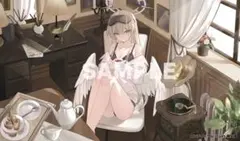 ブルーアーカイブ ブルアカ 桐藤ナギサ 親父姫 プレイマット② - メルカリ