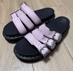 Dr. Martens ドクターマーチン ストラップサンダル ピンク UK4