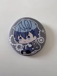 カラフルピーチ　ヒロさん　刺繍缶バッジ