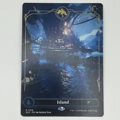 10枚 英語Foil DMU 島 Island ステンドグラス版 mtg - メルカリ