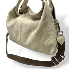 FURLA フルラ 2WAY レザー ショルダーバッグ アイボリー