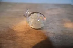 ガラス細工　ペンダント　ネックレス　キーホルダー