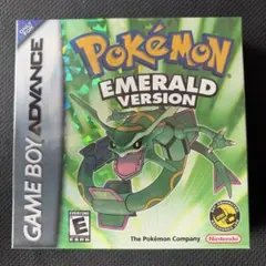 GBAポケモン EMERALD VERSION 英語版