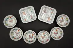 古九谷　唐子　豆皿　小皿　14客　V125 古九谷 唐子 豆皿 小皿 14客 V125 - メルカリ