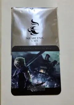 スクエニカフェ FF7R 限定 コラボ WOFF クラウド コースター コースター スクエニカフェ FF7 アルトニア REBIRTH セフィロス