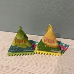 Pure シャカシャカテトラマスコット ピュレグミ　2個　キーホルダー