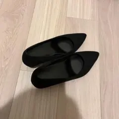 GU マシュマロパンプス黒　24.5cm
