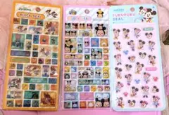 ズートピア　ディズニーツムツム　タイルシール　ミッキー&ミニー　ぷくぷくシール