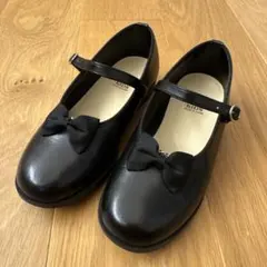 HARUTA KIDS ブラックフォーマルシューズ 21cm