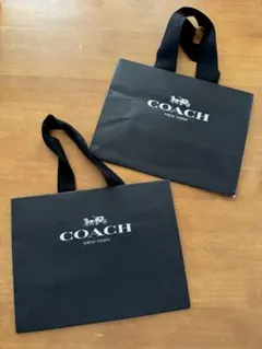 COACH ショップ袋 2枚セット ショッパーのサムネイル