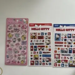 ☆ハローキティ☆立体シール　ぷっくりシール