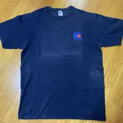 90s USA製Russell ヴィンテージTシャツ　紺